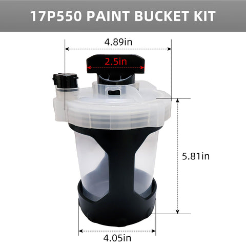 HSJAWA 17P550 shows precision control for smooth spray patterns.