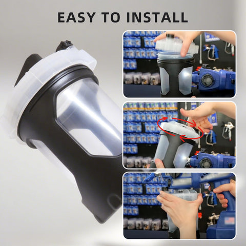 HSJAWA 17P550 versatile with water-, oil-, and latex-based paints.