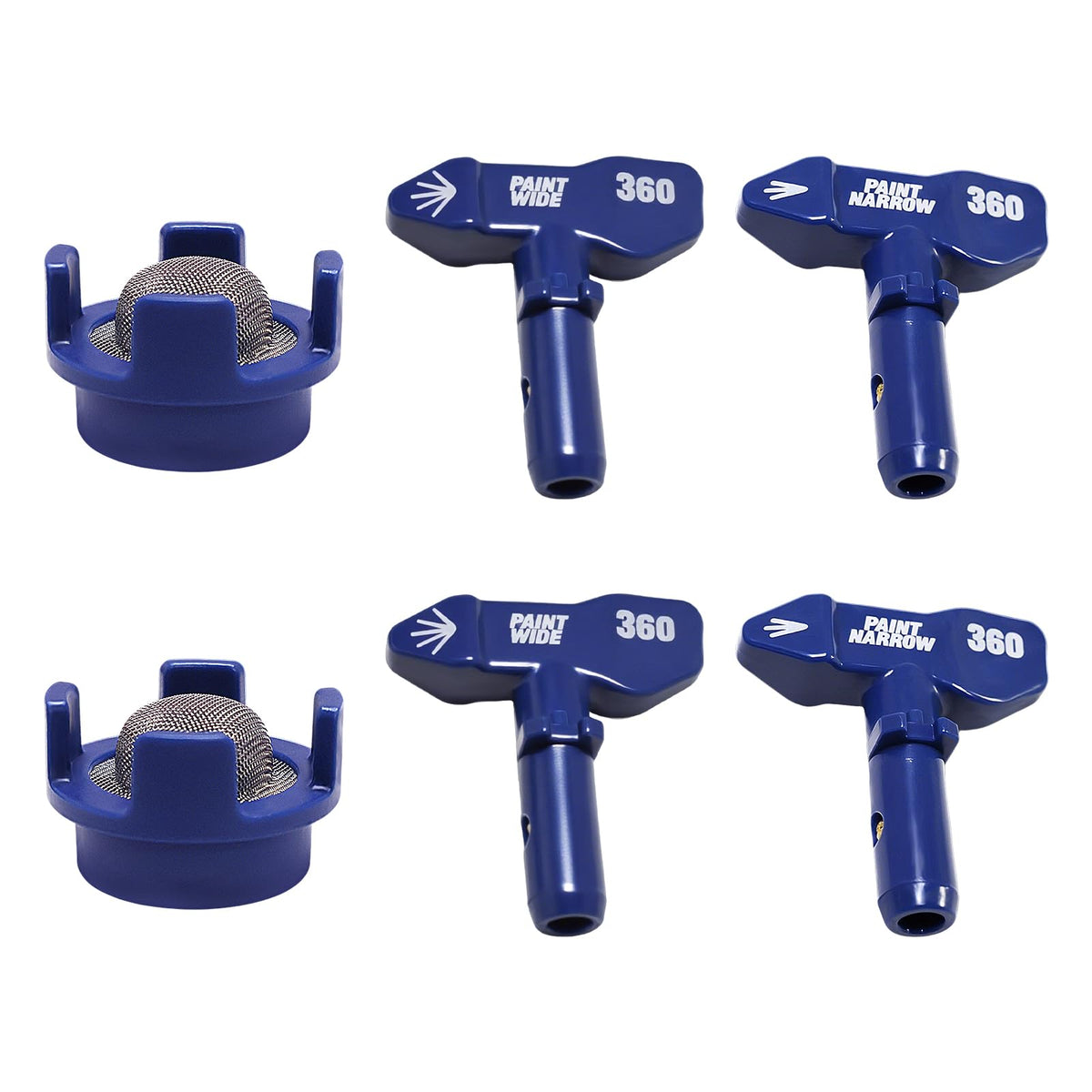 HSJAWA 18F520 spray tip kit with truecoat 360 showcases versatile coverage