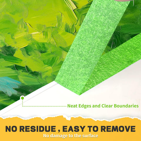Hsxfl Tape edge detail on corner tear by hand for easy application