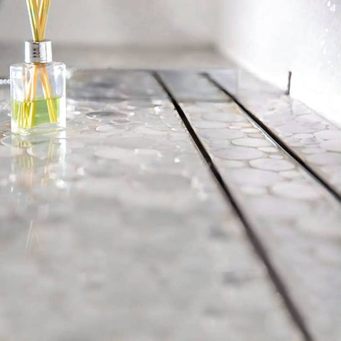 HTOH X-design interior promotes efficient water flow and quick drainage