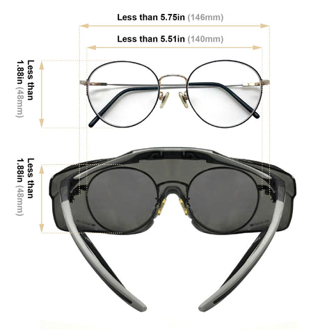 HTS HUNTERSKY smoke-tinted lenses reduce glare in bright work environments.
