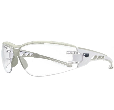 HTS HUNTERSKY E9532 complete packaging with glasses and cleaning cloth.
