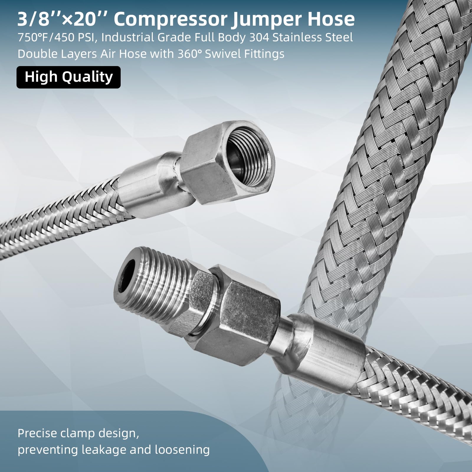 HTYPX inner corrugated steel layer provides high flexibility under pressure.