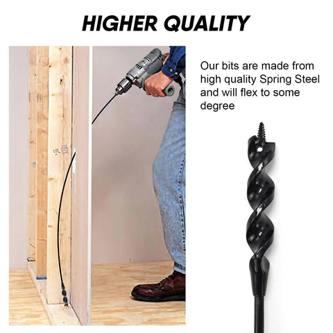 HUAALIUCHE protective storage tube shields the bit from dust