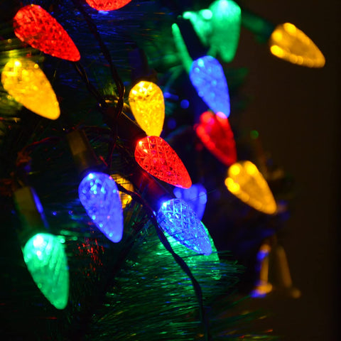 Huacenmy Christmas tree lights brighten indoor/outdoor spaces for holidays and events.