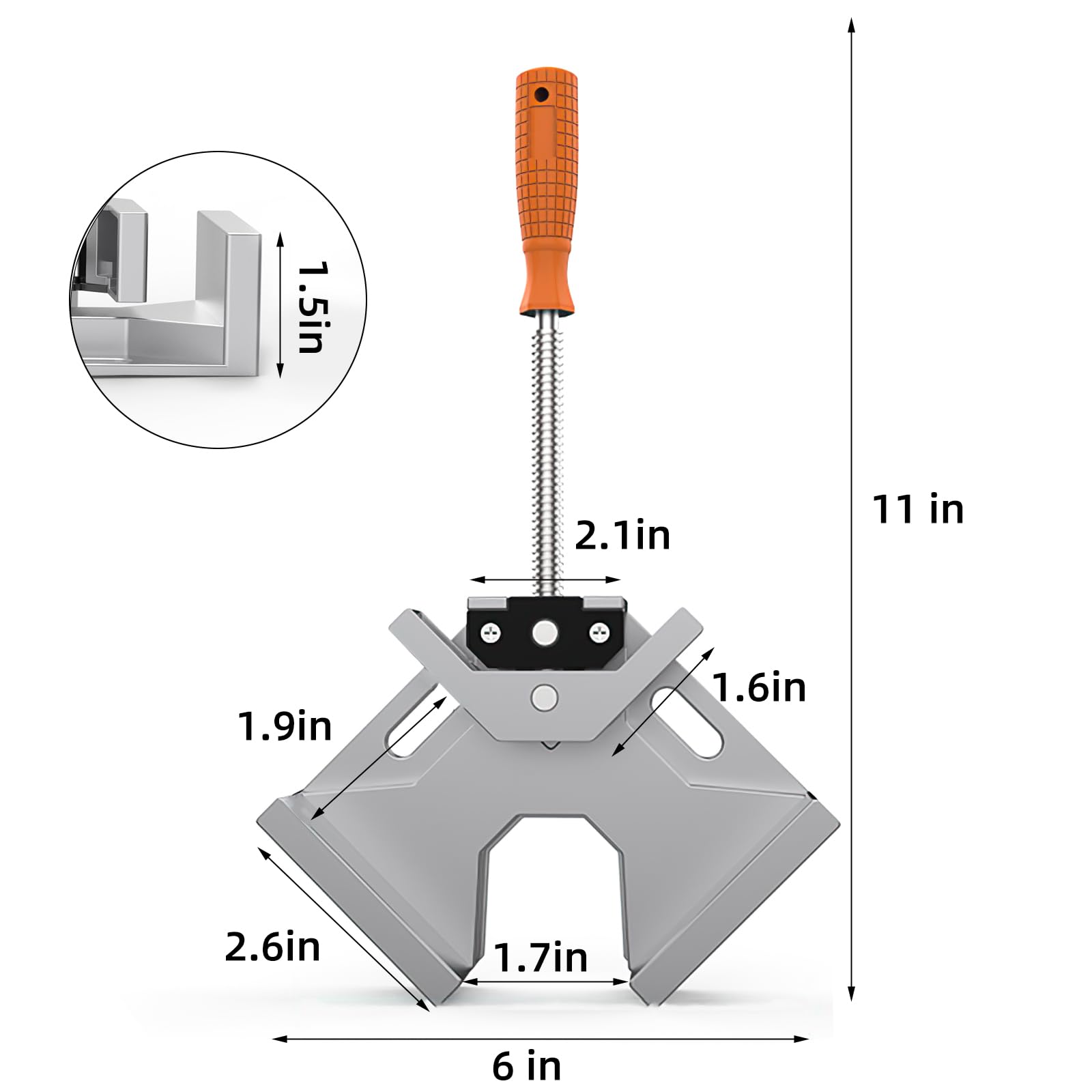 huachuanghc picture-frame-clamp-use keeps picture frames square during assembly.