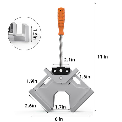 huachuanghc picture-frame-clamp-use keeps picture frames square during assembly.