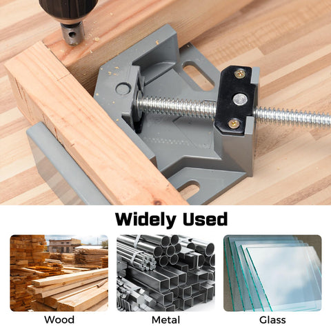 huachuanghc 90-degree clamp swivel-jaw enables two-way rotation for flexible clamping.