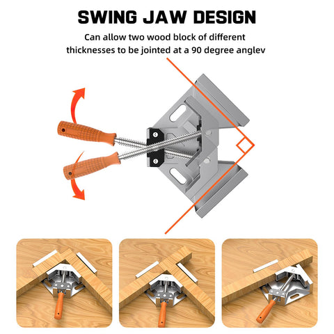 huachuanghc welding-framing-doweling setup helps cabinets and picture frames alignment.