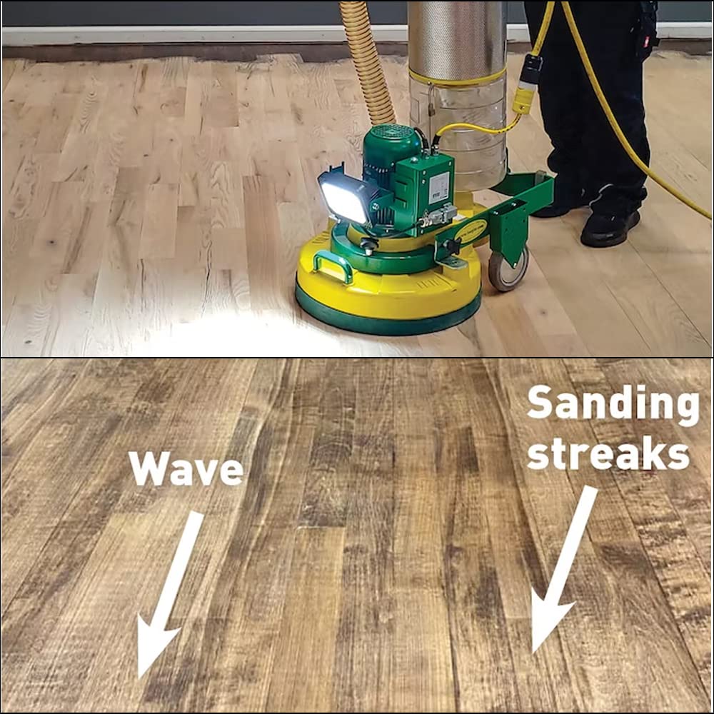 HUAALIUCHE sanding disc preps between coats for better adhesion