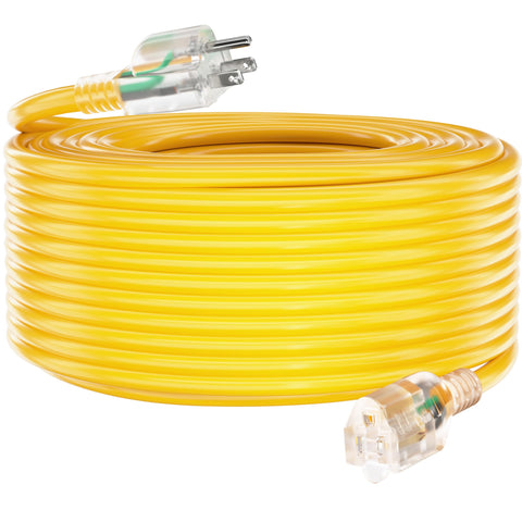 HUANCHAIN storage straps keep the 50 ft cord tidy and portable