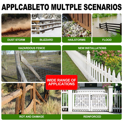 Stabilizes swaying posts quickly without excavation using HuaSheWJ.