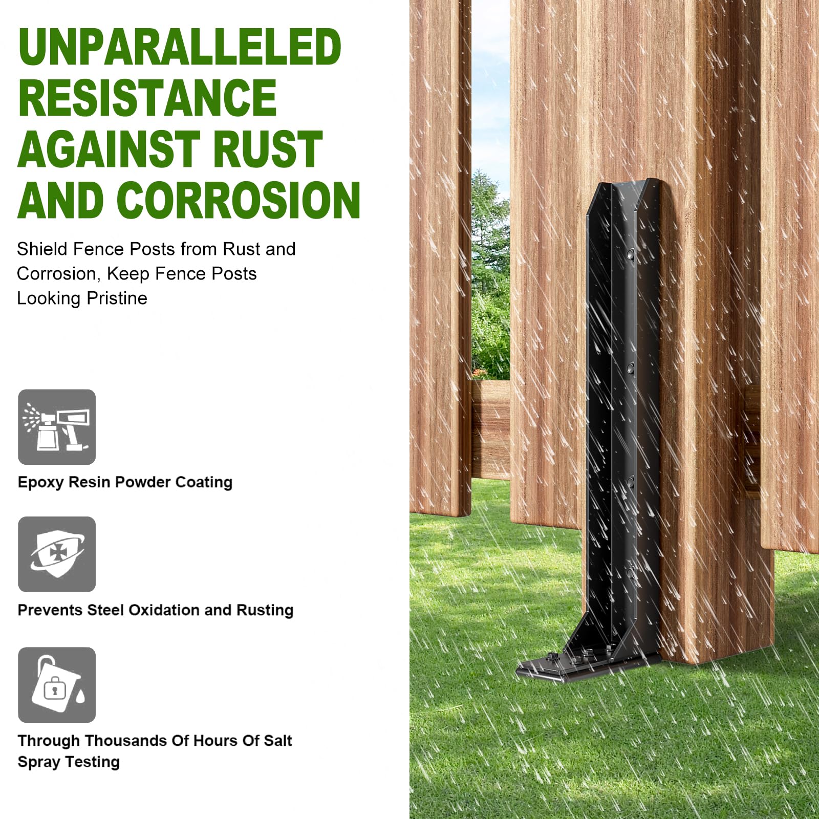 HuaSheWJ quick-fix pillar reinforcement restores fence stability quickly
