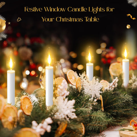 HUAZHQING gold base and shatterproof construction offer safe indoor holiday lighting.