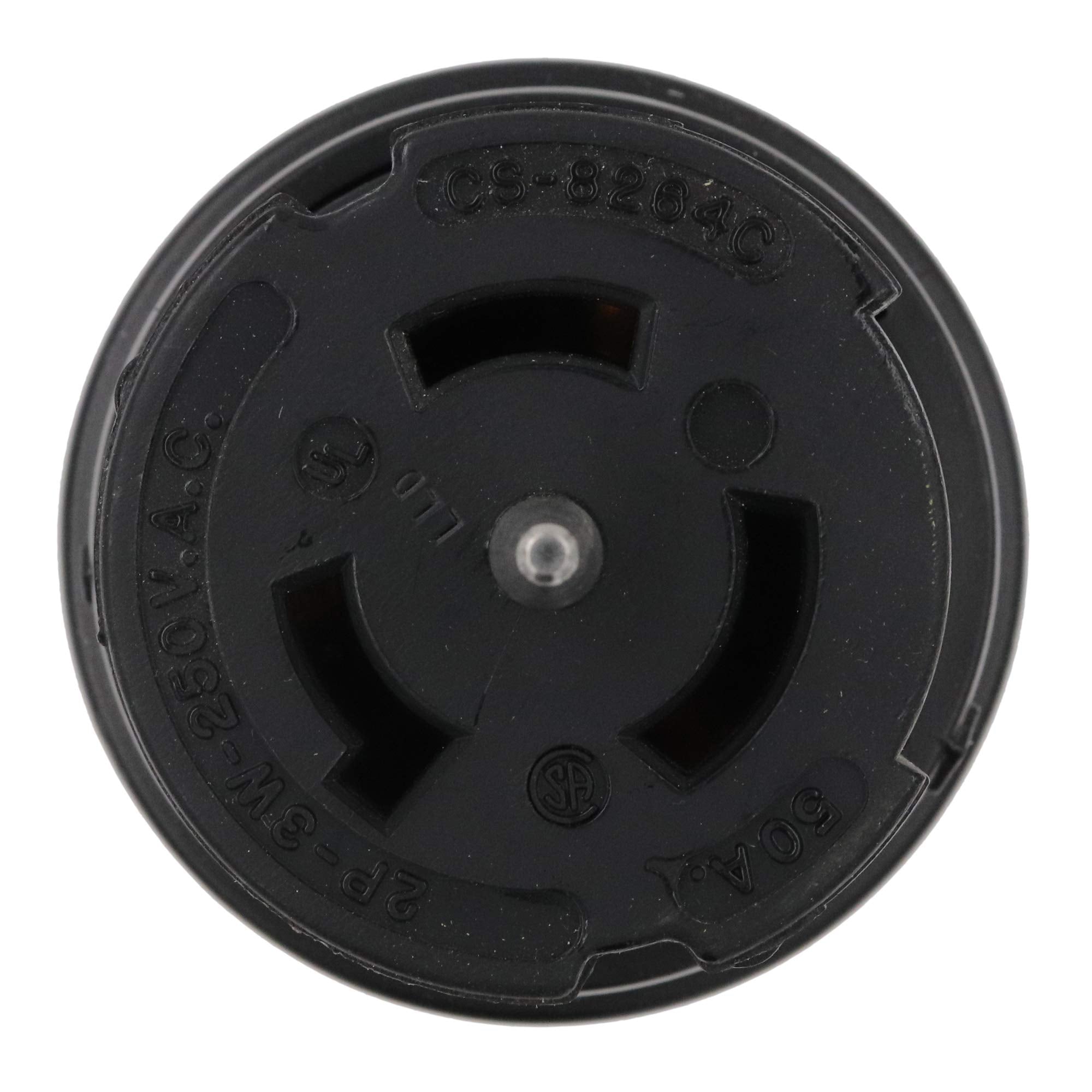 Hubbell CS6364C locking connector cord-mounted design for reliable on-site power connections