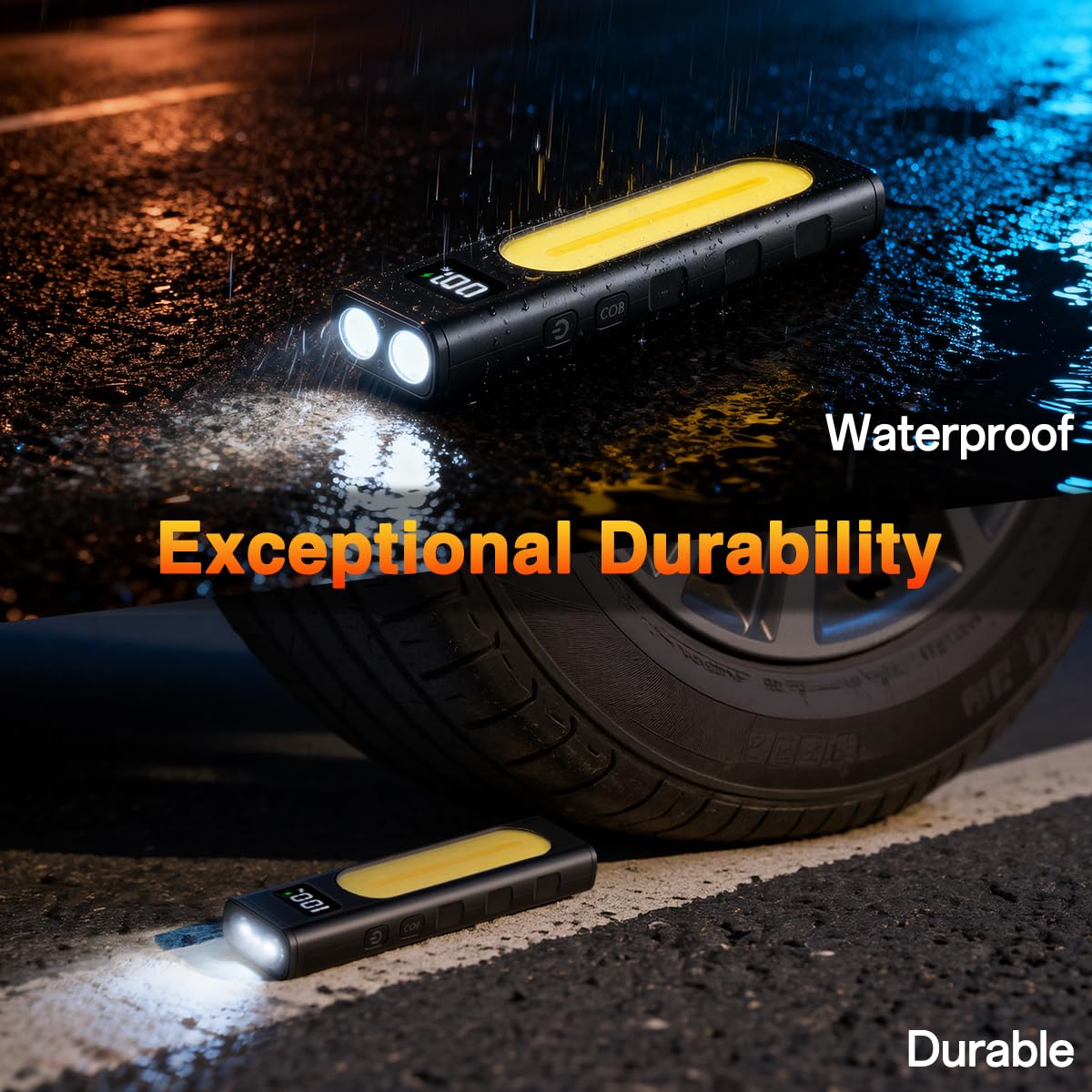 Huccbs edc flashlight 11 modes support varied tasks and signaling needs.