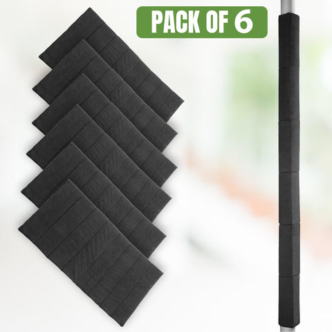 Hudson Comfort 12x24-inch wrap provides sturdy coverage for garage poles.