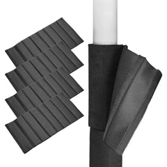 Hudson Comfort basement pole wrap with anti slip fabric for secure protection around a pillar
