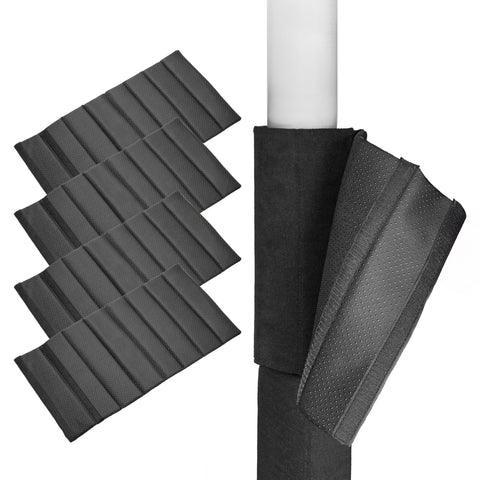 Hudson Comfort basement pole wrap with anti slip fabric for secure protection around a pillar