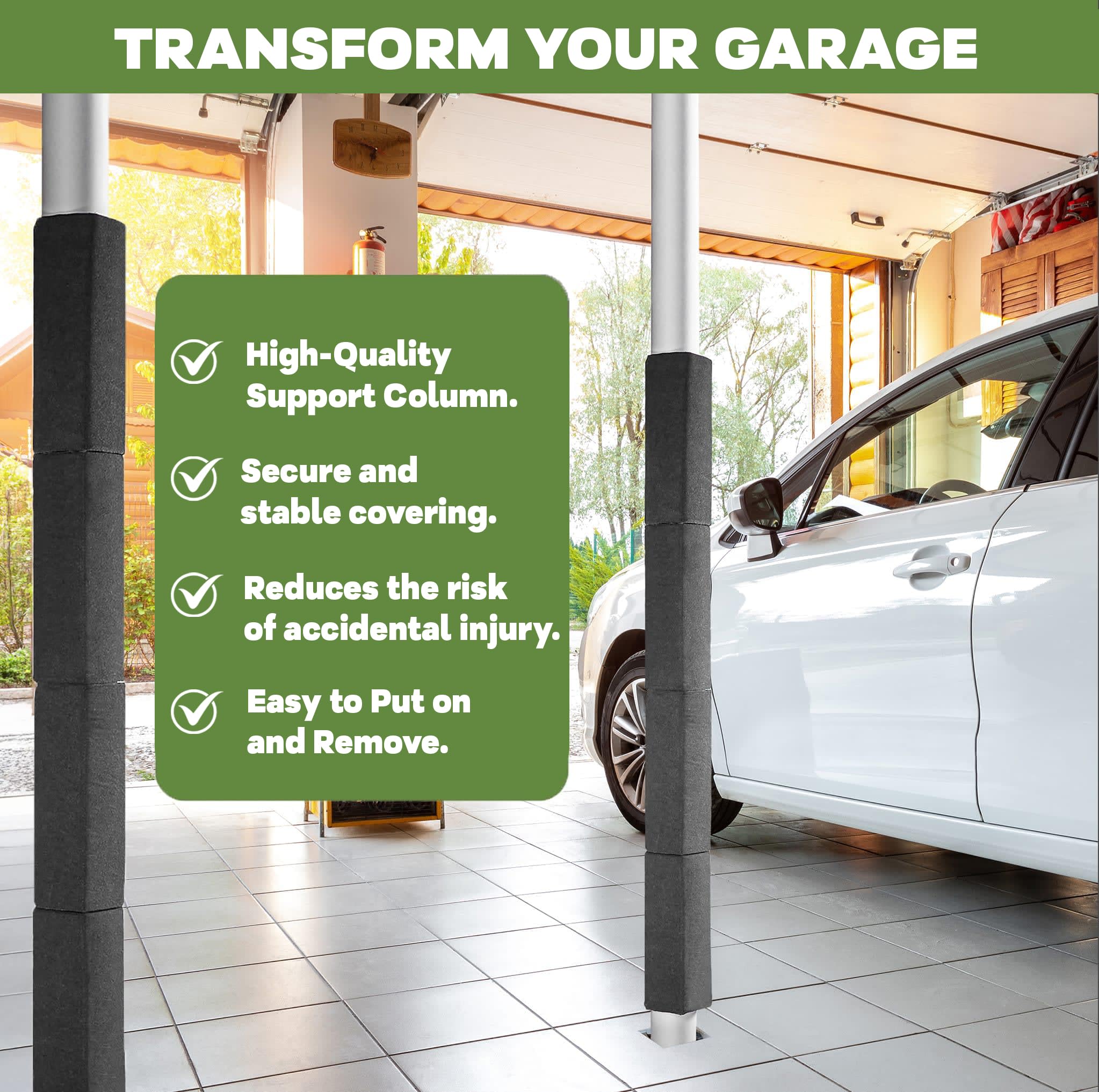 Machine washable Hudson Comfort pole wrap ready for quick cleaning