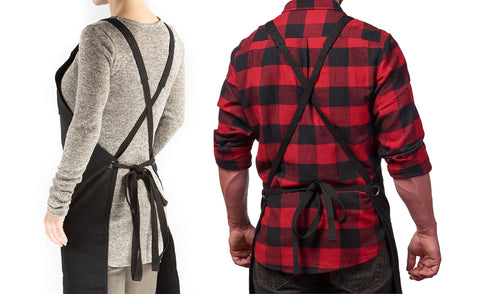 Hudson Durable Goods waxed canvas apron tool pockets keep essentials within easy reach.