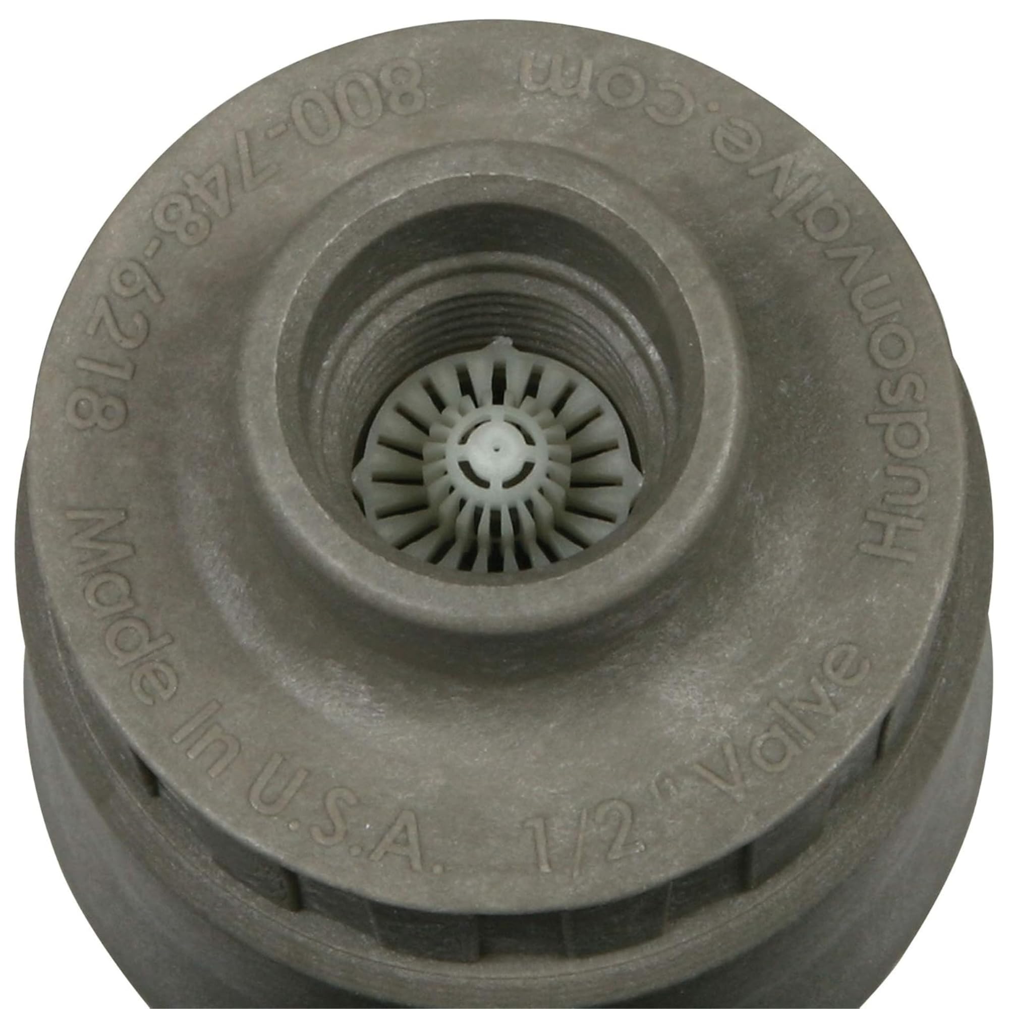 Hudson Valve installation close-up demonstrates simple attachment to plumbing.