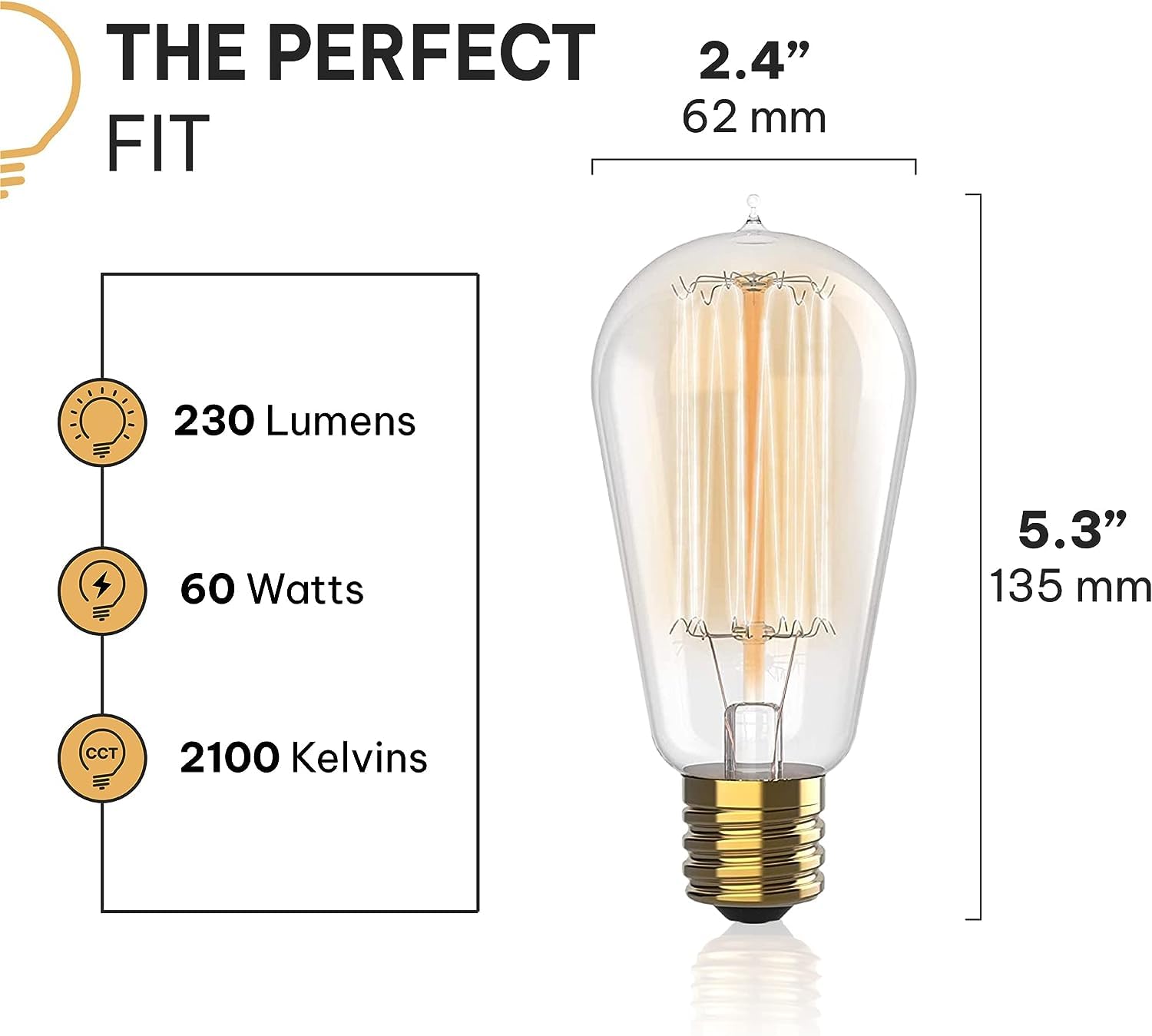 HUDSON BULB CO. squirrel filament detail highlights retro charm, perfect for stylish interiors.