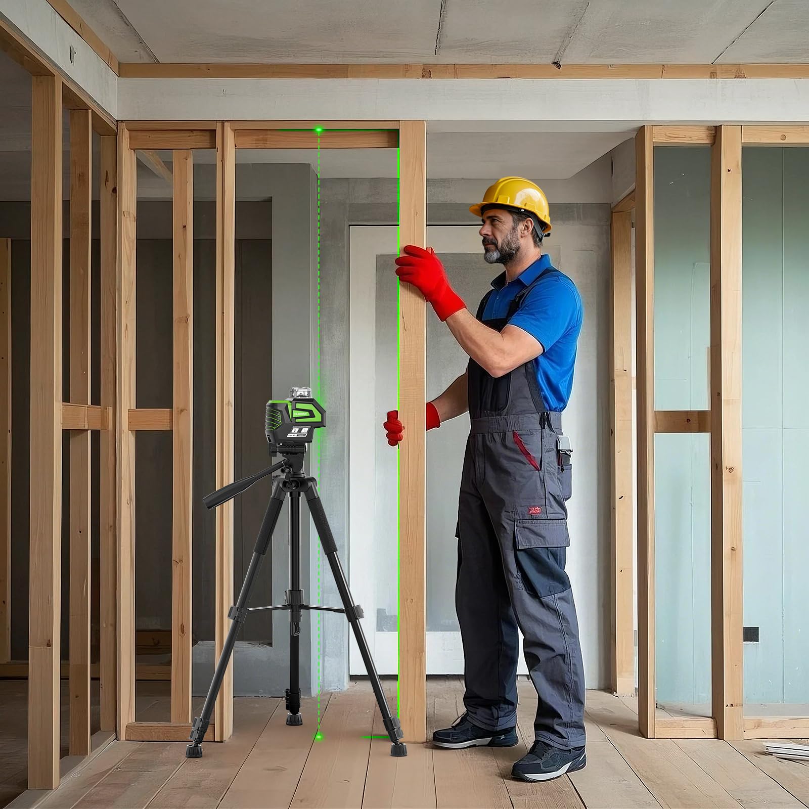 Huepar 7211CGA outdoor pulse mode extends visibility outdoors
