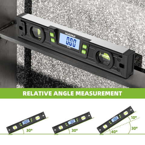 Huepar 8 measurement modes with hold function for quick data capture