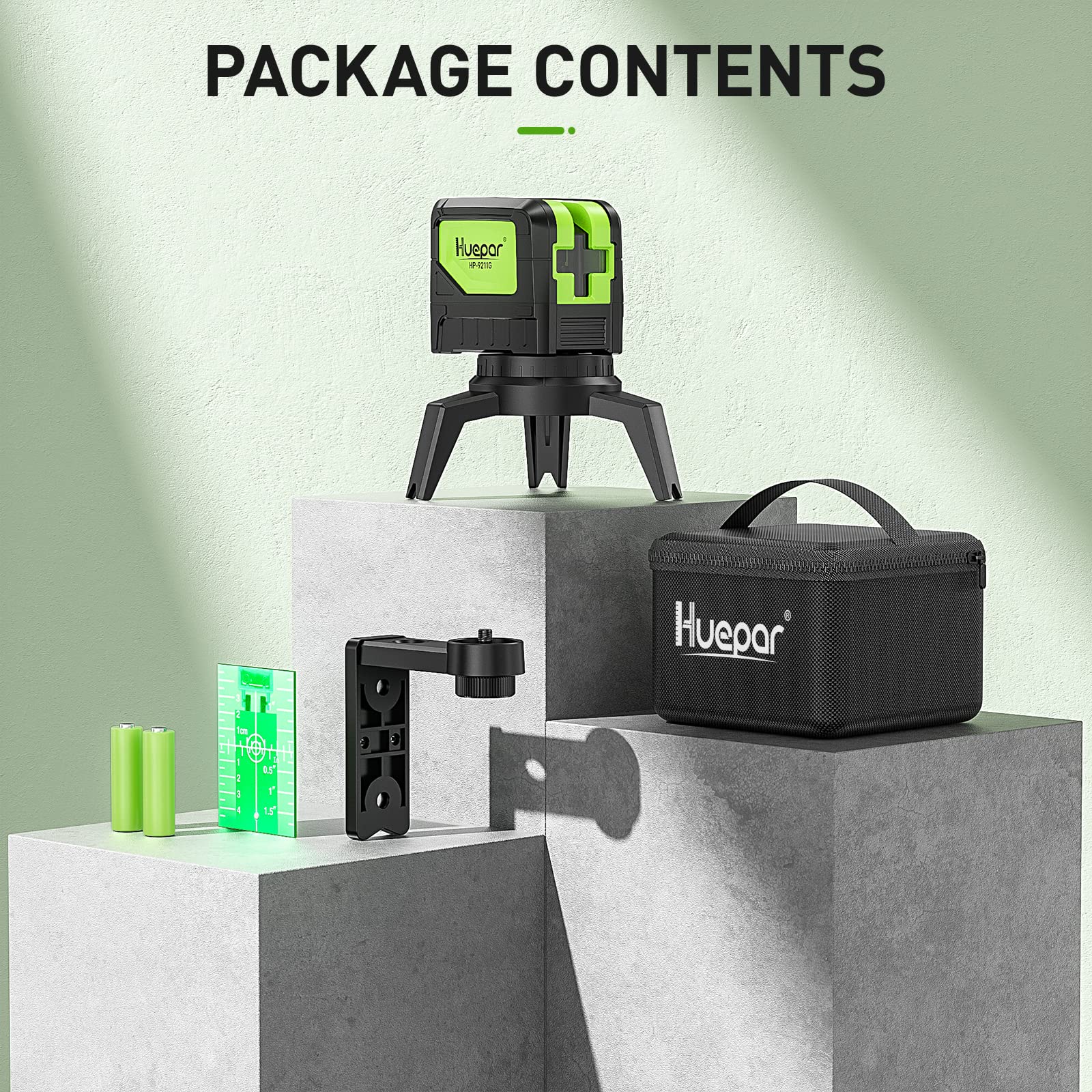 Huepar 9211G transport lock protects the unit during storage