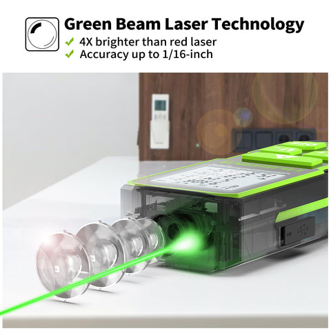 Huepar backlit LCD display remains readable in any light.