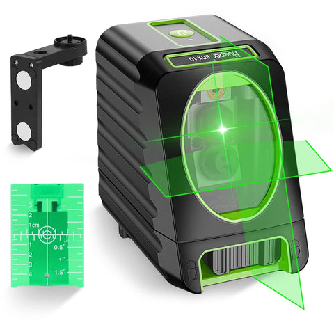 Huepar BOX-1G mounted on magnetic bracket for flexible, hands-free positioning.