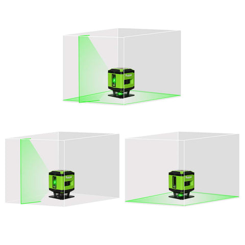 Huepar FL360G self-leveling with alert maintains a stable reference.