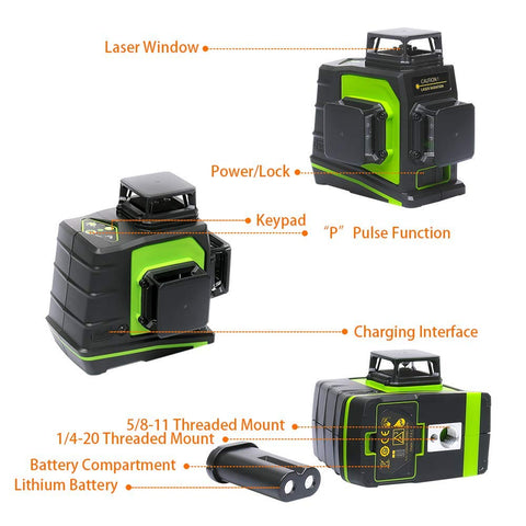 Huepar GF360G IP54 durable design for harsh environments
