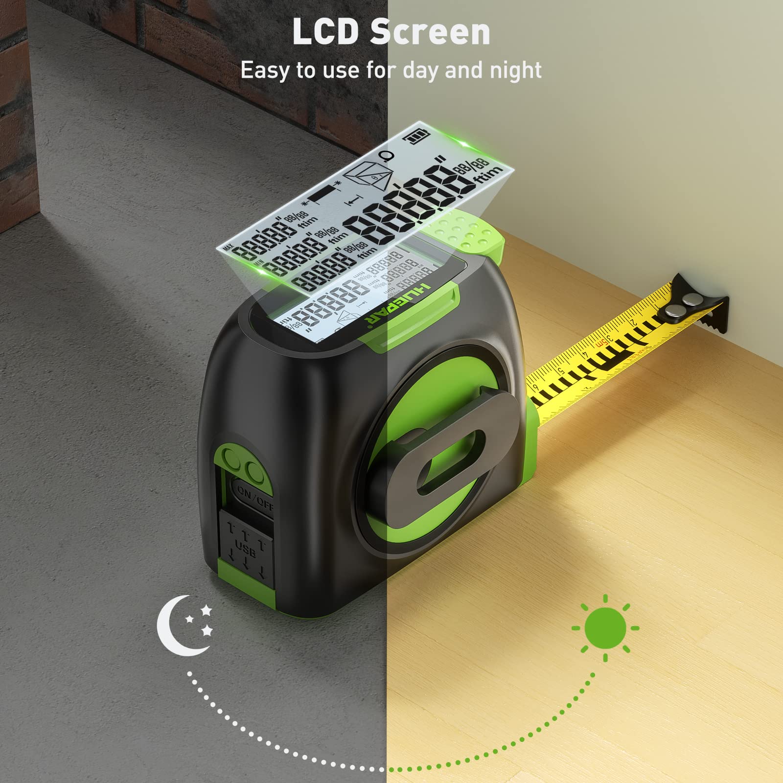 Huepar device with Type-C charging keeps you powered during projects