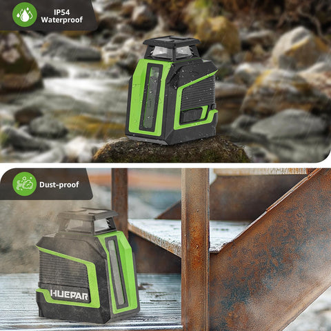 Huepar magnetic bracket attached to metal surfaces for secure positioning