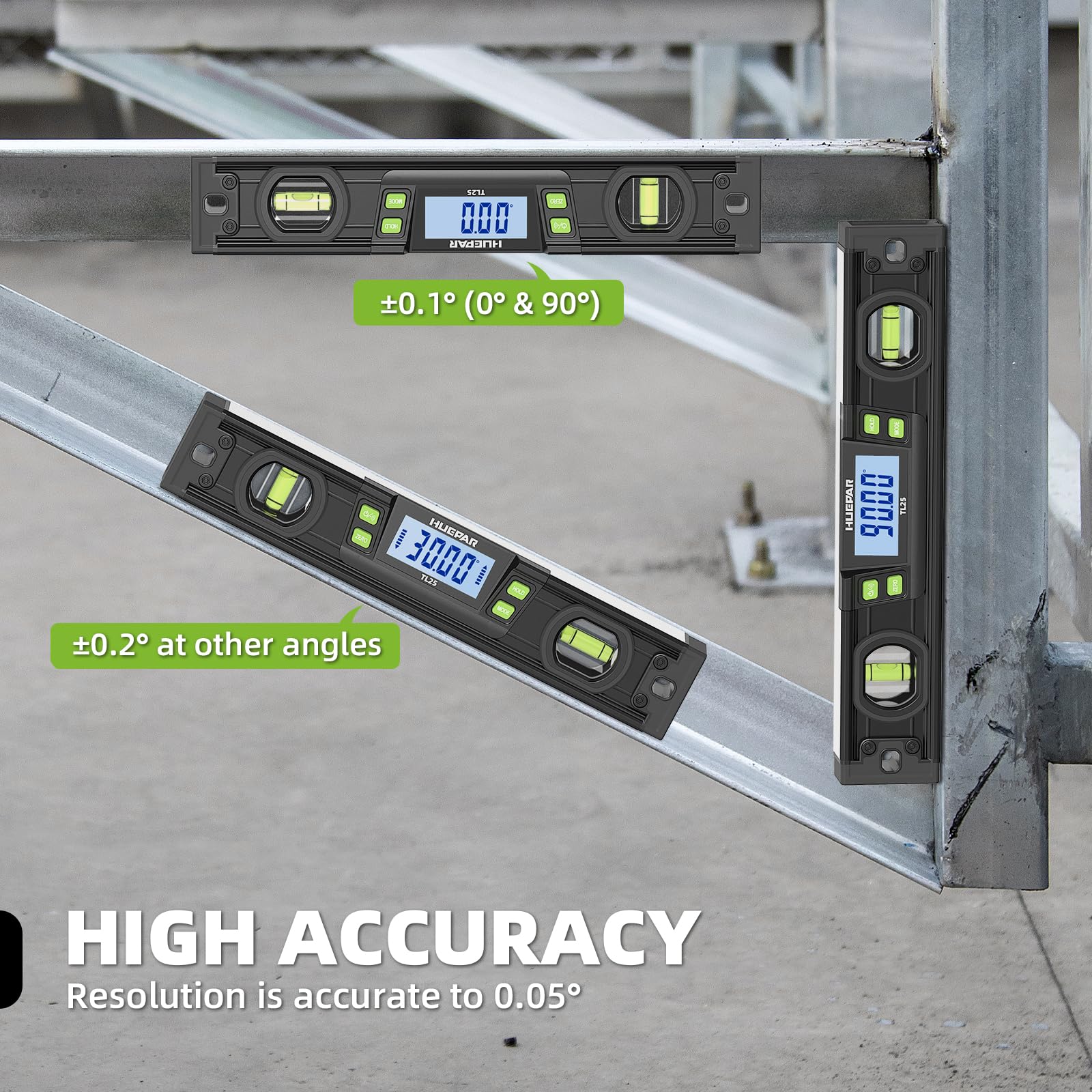 Huepar magnetic V-groove base secures metal surfaces for hands-free work