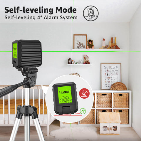 Huepar manual mode switch for angled laser projection