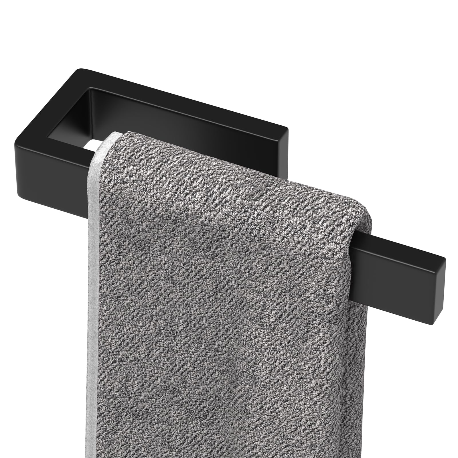 HUFEEOH hand towel holder on wall, durable stainless steel.