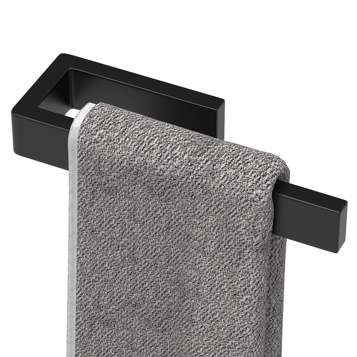 HUFEEOH hand towel holder on wall, durable stainless steel.