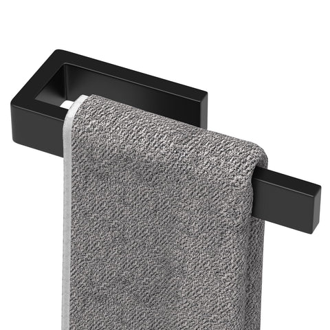 HUFEEOH hand towel holder on wall, durable stainless steel.