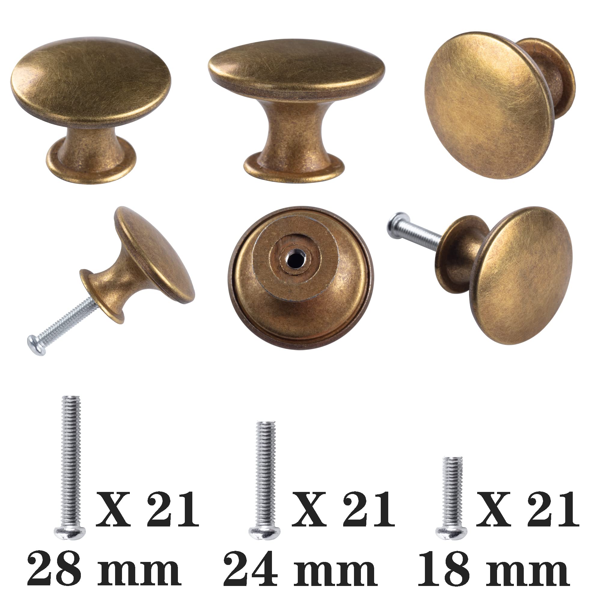 HUGOLEM door knob set with screws provides straightforward replacement hardware.