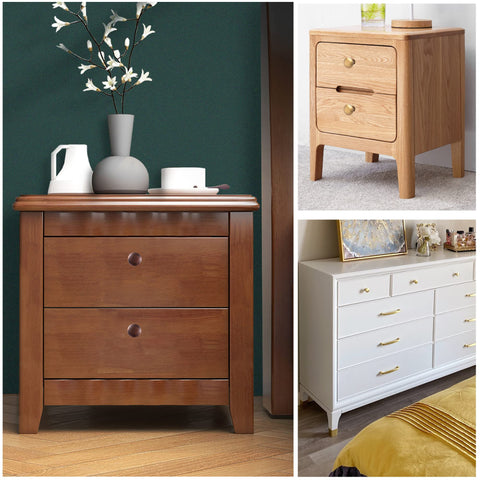HUGOLEM drawer knob installed on a dresser for a refreshed look.