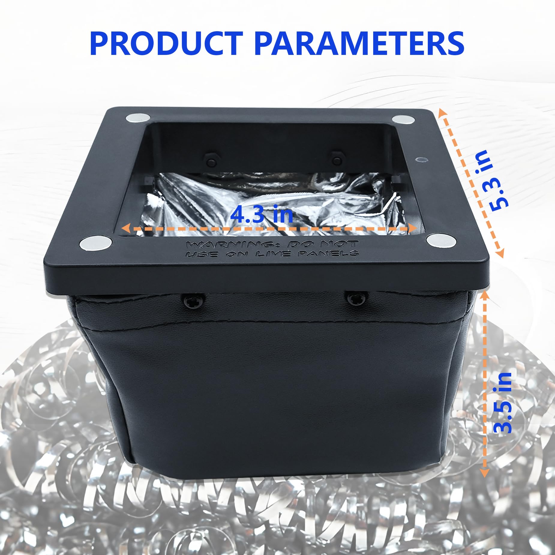 HUHIJIN compact design fits narrow electrical panels.