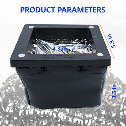 HUHIJIN compact design fits narrow electrical panels.