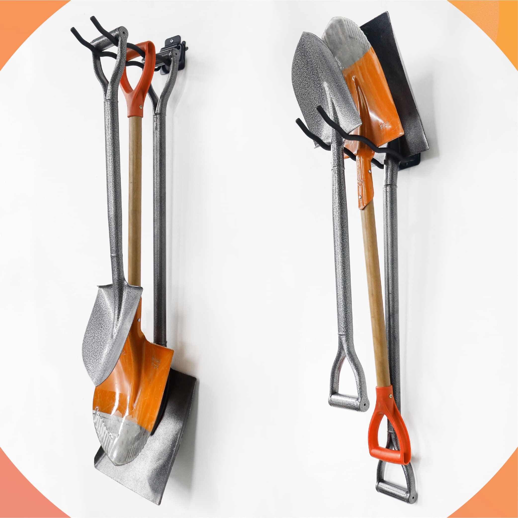 HUHOLE non-slip PVC coating protects tools from scratches and slips.