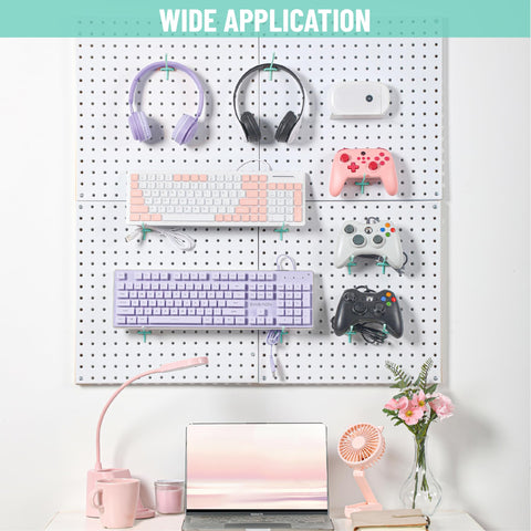 HUHOLE retail display pegboard hook enhances product visibility
