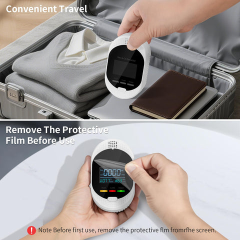 HuiDeonne test-mute button simplifies checks and silencing false alarms.