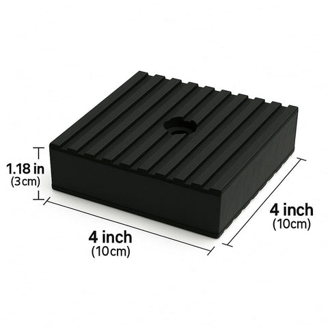 Huivlei pad shows diamond texture for extra grip and stability.